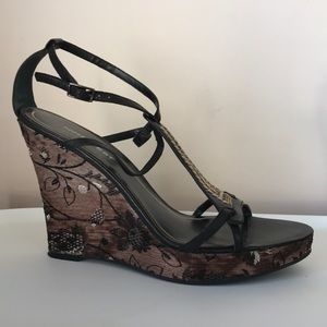 NWF Nine West Wedged Heels